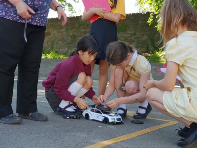 Image of Life in the fast lane - Children learn about motorsport engineering! 