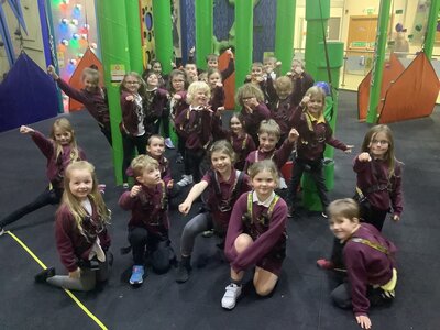 Image of Year 2 Clip and Climb for PE!