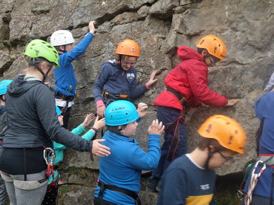 Image of Nurture Group go climbing!